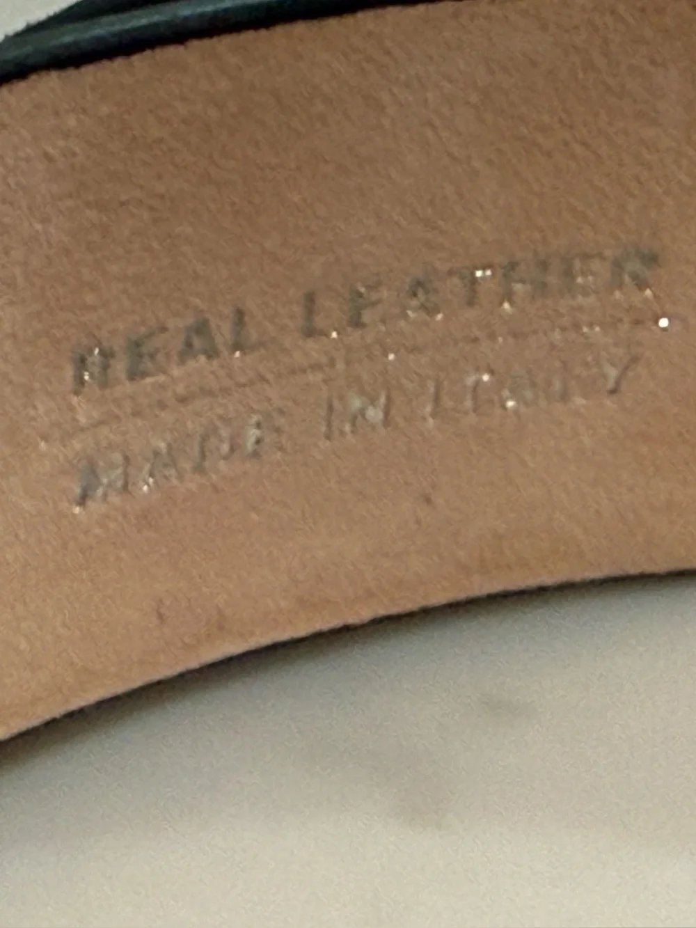 Dehanche hollyhock suede belt small